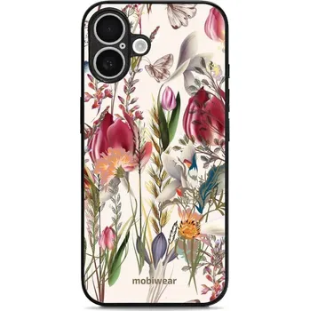 Pouzdro na mobilní telefon Lesklý kryt Mobiwear Glossy - Apple iPhone 16 - G031G - Rozkvetlá louka (Prémiové lesklé pouzdro, obal, kryt Mobiwear Glossy na mobil Apple iPhone 16 - G031G - Rozkvetlá louka, materiál Plast + TPU silikon - krytí po všech stranách, neošoupatelný potisk,)