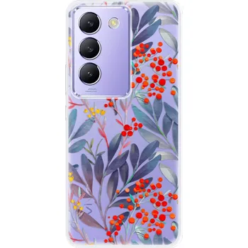 Pouzdro na mobilní telefon Silikonové pouzdro iSaprio - Vivo V40 SE 4G / 5G - Rowanberry (Odolný silikonový kryt, obal, pouzdro iSaprio - Vivo V40 SE 4G / 5G - Rowanberry - skvělá ochrana a pružnost, stylový UV potisk, lehkost, tiskne se v České republice)