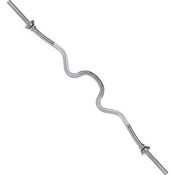 Vzpěračská tyč EZ COMBO 120cm / 25mm lomená SPRINGOS