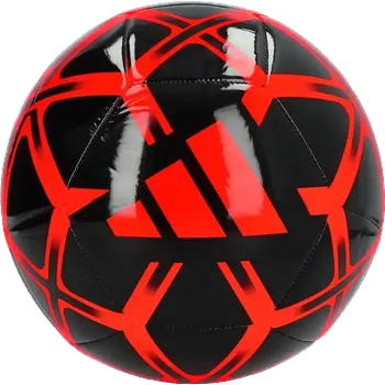 Fotbalový míč Fotbalový míč Adidas Starlancer Club velikost 3 červeno-černý