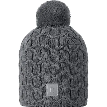 Čepice REIMA Dětská zimní čepice Nyksund Melange Grey Velikost (od výrobce): 50