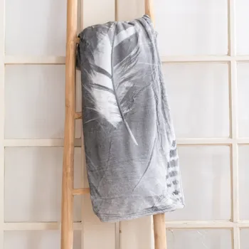 deka Homeville deka mikroplyš Peří šedé - 220x200 cm