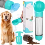 Cestovní láhev pro psy 4v1 500 ml SPRINGOS PA0297