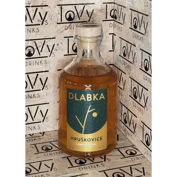 Pálenka Dlabka Hruškovice z dubového sudu 45% 500ml