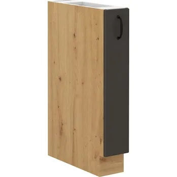 Stolarz-Lempert Kuchyňská skříňka Stilo GRAR - dolní 15 D Cargo, grafit + Artisan