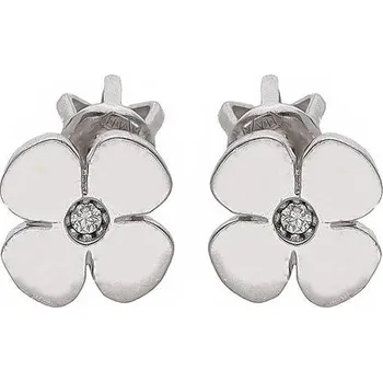 Náušnice Zlaton 000531306220 bílé zlato