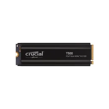 SSD disk Crucial® T500 4TB PCIe Gen4 NVMe M.2 SSD s chladičem