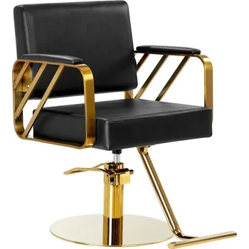 Kadeřnické křeslo Kadeřnické křeslo GENOA - zlato černé