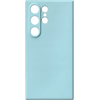 Pouzdro na mobilní telefon CVK Kryt světle modrý na Samsung Galaxy S24 Ultra