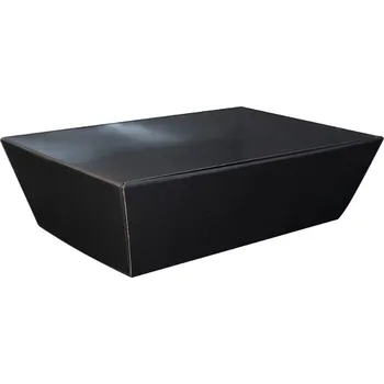 Dárkový potravinový koš Dárkový koš s průhledným víkem 335x195x115, černý