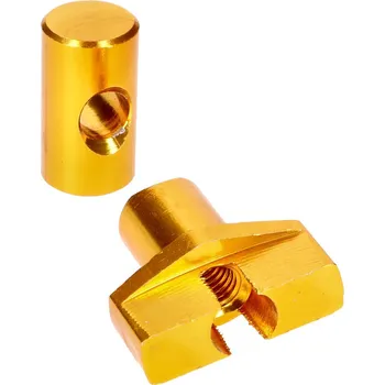 Motodíl 101 Octane Štelování lanka brzdy M6 alu zlatá - univerzální VC20691