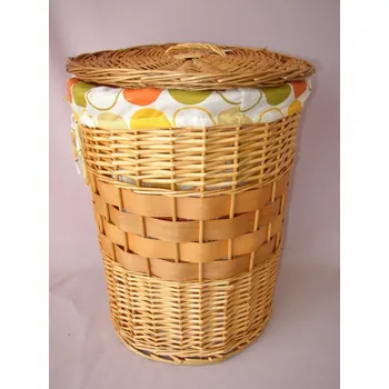 Koš na prádlo Axin Trading3 Koš prádelní kulatý velký