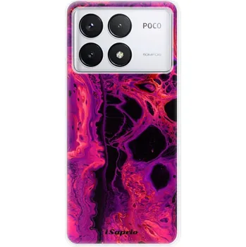 Pouzdro na mobilní telefon Silikonové pouzdro iSaprio - Xiaomi Poco F6 Pro - Abstract Dark 01 (Odolný silikonový kryt, obal, pouzdro iSaprio - Xiaomi Poco F6 Pro - Abstract Dark 01 - skvělá ochrana a pružnost, stylový UV potisk, lehkost, tiskne se v České republice)