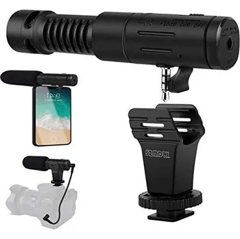 Mikrofon Multifunkční směrový mikrofon na mobil i kameru