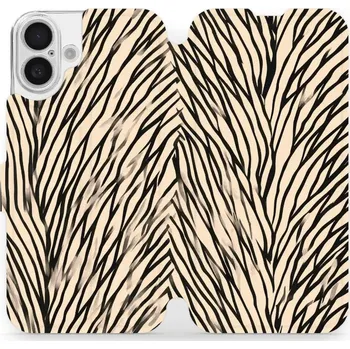 Pouzdro na mobilní telefon Flipové pouzdro Mobiwear - Apple iPhone 16 Plus - VA52S V koruně stromu (Knížkové flip pouzdro, obal, kryt na mobil Apple iPhone 16 Plus - VA52S V koruně stromu, materiál Umělá kůže + TPU - ochrana 360°, stojánek, silikonová vanička, magnetické zavírání)