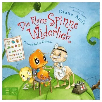 První čtění Die kleine Spinne Widerlich - Besuch beim Doktor - Amft, Diana [DE] (2024, Firma, Baumhaus Verlag GmbH)