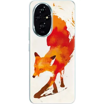 Pouzdro na mobilní telefon Silikonové pouzdro iSaprio - Honor 200 - Fast Fox (Odolný silikonový kryt, obal, pouzdro iSaprio - Honor 200 - Fast Fox - skvělá ochrana a pružnost, stylový UV potisk, lehkost, tiskne se v České republice)