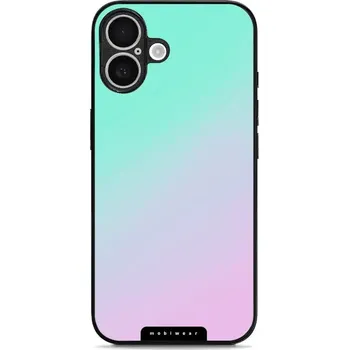 Pouzdro na mobilní telefon Lesklý kryt Mobiwear Glossy - Apple iPhone 16 Plus - G063G Mátový a fialový odstín (Prémiové lesklé pouzdro, obal, kryt Mobiwear Glossy na mobil Apple iPhone 16 Plus - G063G Mátový a fialový odstín, materiál Plast + TPU silikon - krytí po všech stranách,)