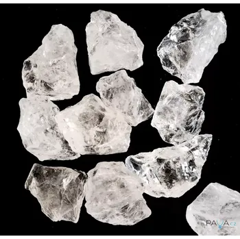 Křišťál čistý (horský křišťál) průhledný – surový kámen 500 g