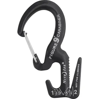 Železářství Karabina Niteize Figure 9 Small Carabiner černá