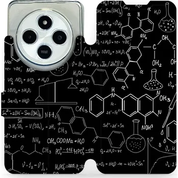 Pouzdro na mobilní telefon Flipové pouzdro Mobiwear - Xiaomi Redmi 14C / Poco C75 - V060P Vzorečky (Knížkové flip pouzdro, obal, kryt na mobil Xiaomi Redmi 14C / Poco C75 - V060P Vzorečky, materiál Umělá kůže + TPU - ochrana 360°, stojánek, silikonová vanička, magnetické zavírání)