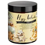 Happy Winter - limitovaná eko sójová svíčka ve skle 210ml Soaphoria