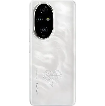 Pouzdro na mobilní telefon Silikonové pouzdro iSaprio - Honor 200 Pro - čiré Digital Love (Odolný silikonový kryt, obal, pouzdro iSaprio - Honor 200 Pro - čiré Digital Love - skvělá ochrana a pružnost, stylový UV potisk, lehkost, tiskne se v České republice)