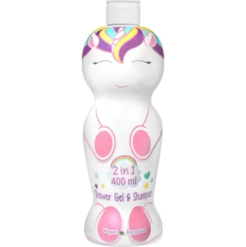 Sprchový gel Be a Unicorn Shampoo & Shower Gel sprchový gel a šampon 2 v 1 pro děti 400 ml