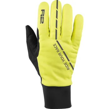 Cyklistické rukavice R2 Nexa ATR60 - žlutá - S - 2025