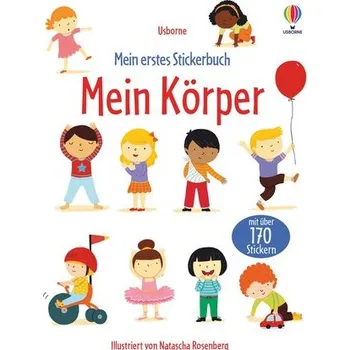 První čtění Mein erstes Stickerbuch: Mein Körper - Felicity Brooks