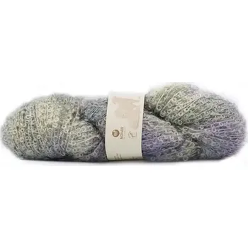 Příze Mohair by Canard Bouclé Mohair Perlový mix 1070 (Mohérová příze Bouclé Mohair Pearl mix)