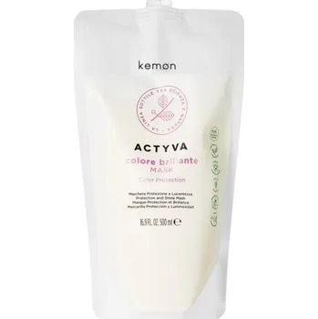 Vlasová regenerace Kemon Actyva Colore Brillante maska na vlasy 500 ml