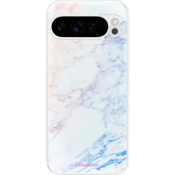 Pouzdro na mobilní telefon Silikonové pouzdro iSaprio - Google Pixel 9 Pro XL - Raibow Marble 10 (Odolný silikonový kryt, obal, pouzdro iSaprio - Google Pixel 9 Pro XL - Raibow Marble 10 - skvělá ochrana a pružnost, stylový UV potisk, lehkost, tiskne se v České republice)