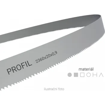 Příslušenství k pile Pilový pás Wikus PROFIL 2360x20x0,9mm (pro PMS 180/300 MO-BIL) 8-11