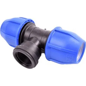 Fitinka P-PLASTIK T - kus s vnitřním závitem 63 x 2" x 63