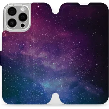 Pouzdro na mobilní telefon Flipové pouzdro Mobiwear - Apple iPhone 16 Pro Max - V147P Mlhovina (Knížkové flip pouzdro, obal, kryt na mobil Apple iPhone 16 Pro Max - V147P Mlhovina, materiál Umělá kůže + TPU - ochrana 360°, stojánek, silikonová vanička, magnetické zavírání)