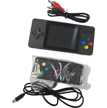 Herní konzole Leventi K 8 plus game box 500 v 1 - kapesní herní retro konzole - černá