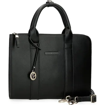 Elegantní taška na dokumenty Pepe Jeans Elia - černá