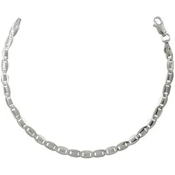 Náramek Stříbrný náramek žiletka délka náramku 21cm