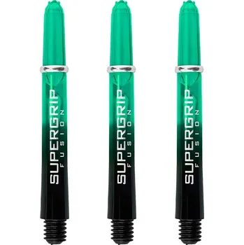 Příslušenství pro šipky Harrows násadky Supergrip Fusion Midi, Barva Tyrkysová