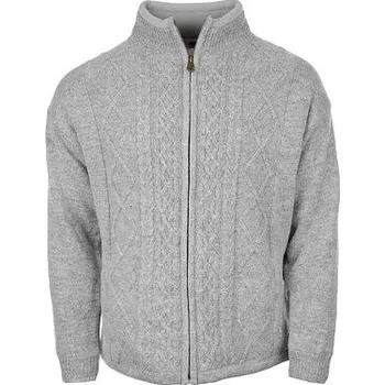 Dámský svetr Vlnka Pánský vlněný svetr S13 světle šedá velikost oblečení S