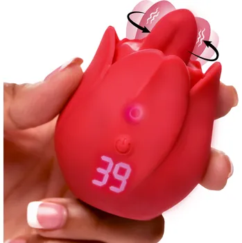 Vibrátor Bloomgasm Rose Kisser Licking & Vibrating Digital Clitoral Stimulator
