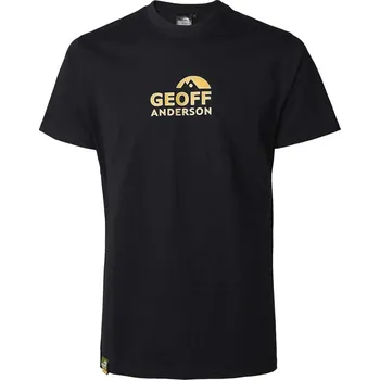 Pánské tričko Geoff Anderson tričko Organic Tee Orange Chest Black, vel. XXL (Velmi pohodlné bavlněné tričko s krátkým rukávem ze 100% bavlny.)