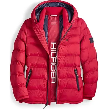 Tommy Hilfiger Quilted červená XXL