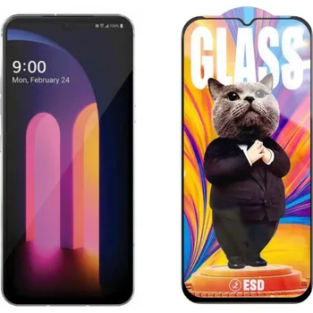 3D Ochranné tvrzené sklo na LG V60 ThinQ 5G - Mr. Cat ESD