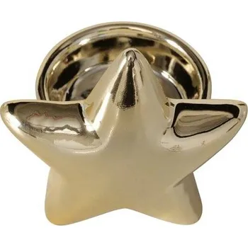 Svícen Boltze Home Porcelánový svícen na tealight ULANDA, zlatý