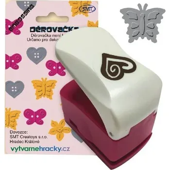 Děrovačka Creatoys Děrovačky s embosing efektem - motýl 2