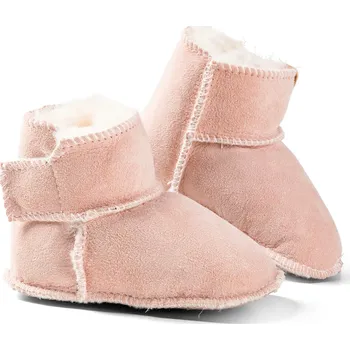 Capáčky Kreibich&Fellhof Dětské botičky KUSCHL Barva: růžová, Velikost: 16/17 (0 - 6 měsíců)