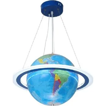 Abigali Glob závěsné svítidlo 1x48 W modrá-vícebarevná GLOB