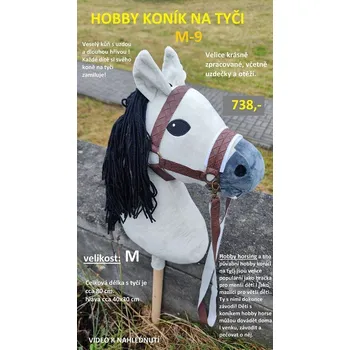 Hobby horsing Hobby horse - koník na tyči -M9